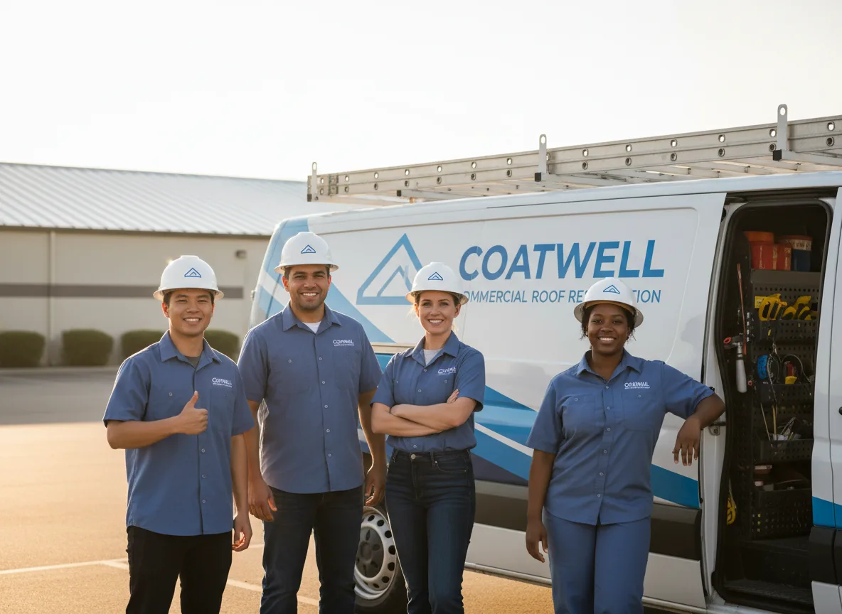 Commercial roof coating company in Roanoke, LA